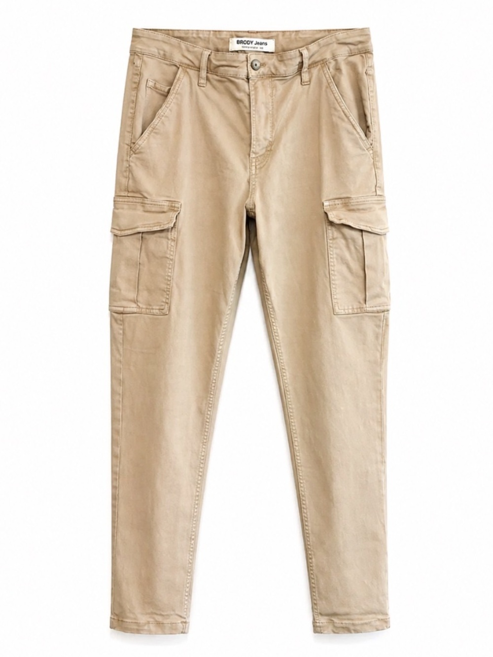 Brody Jeans Tan Slim Fit Cargo Pants – Size 36x32 EUC